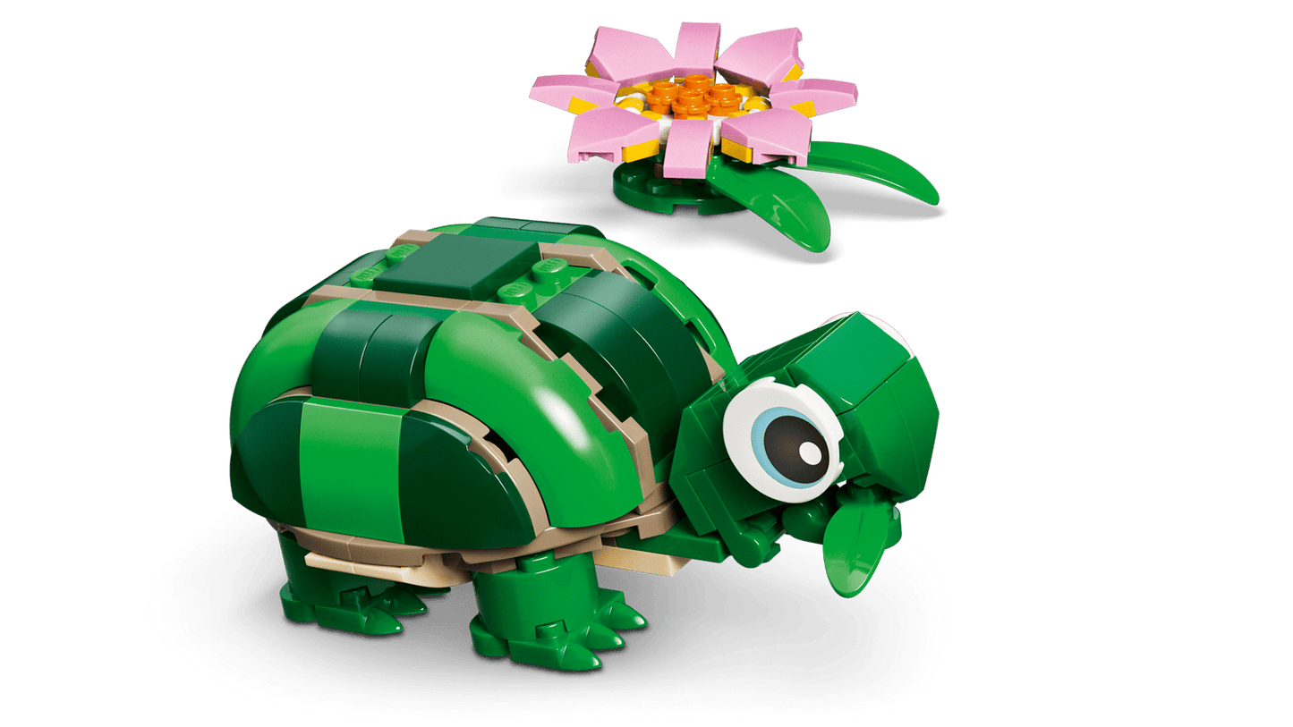 31377 LEGO Creator Tartaruga con fiore di ninfea