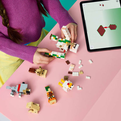 21592 Lego Minecraft Attacco nel deserto del fantino di polli