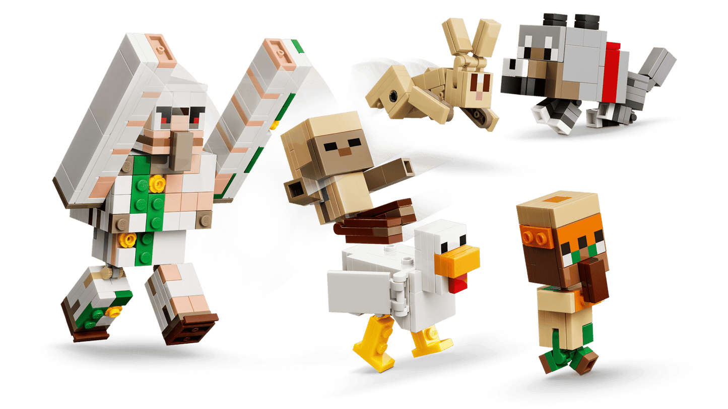 21592 Lego Minecraft Attacco nel deserto del fantino di polli
