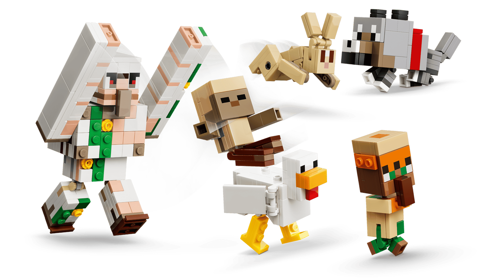 21592 Lego Minecraft Attacco nel deserto del fantino di polli