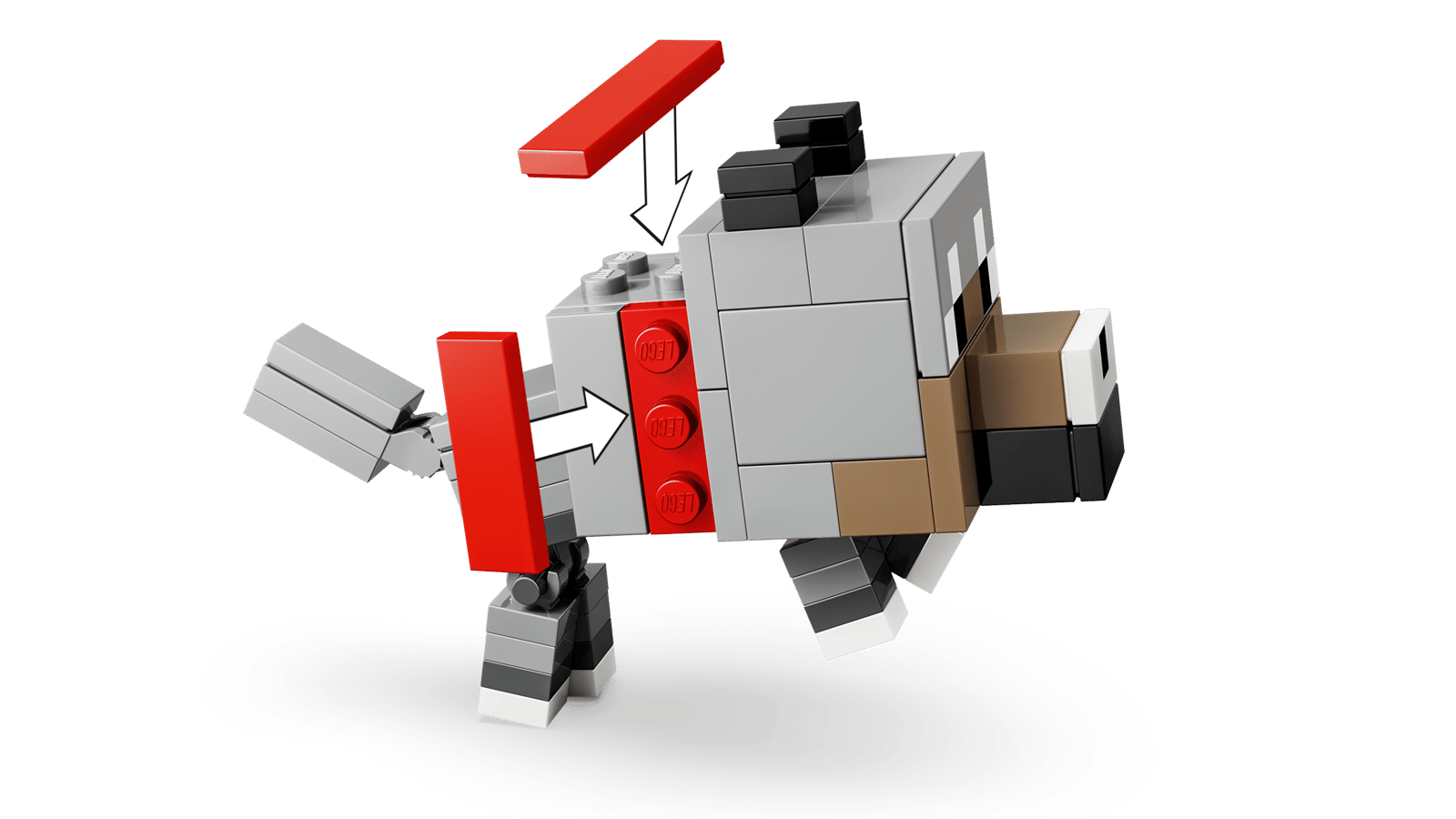 21592 Lego Minecraft Attacco nel deserto del fantino di polli