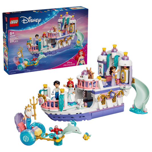43299 Lego Disney La barca nuziale di Ariel Set Disney La Sirenetta