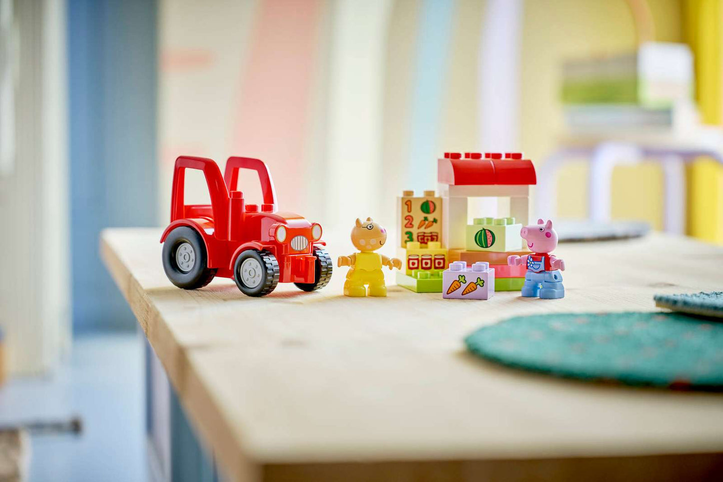 10468 Lego Duplo Trattore e mercato Peppa Pig