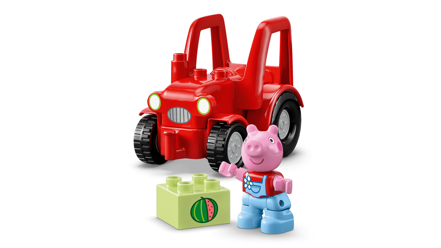 10468 Lego Duplo Trattore e mercato Peppa Pig