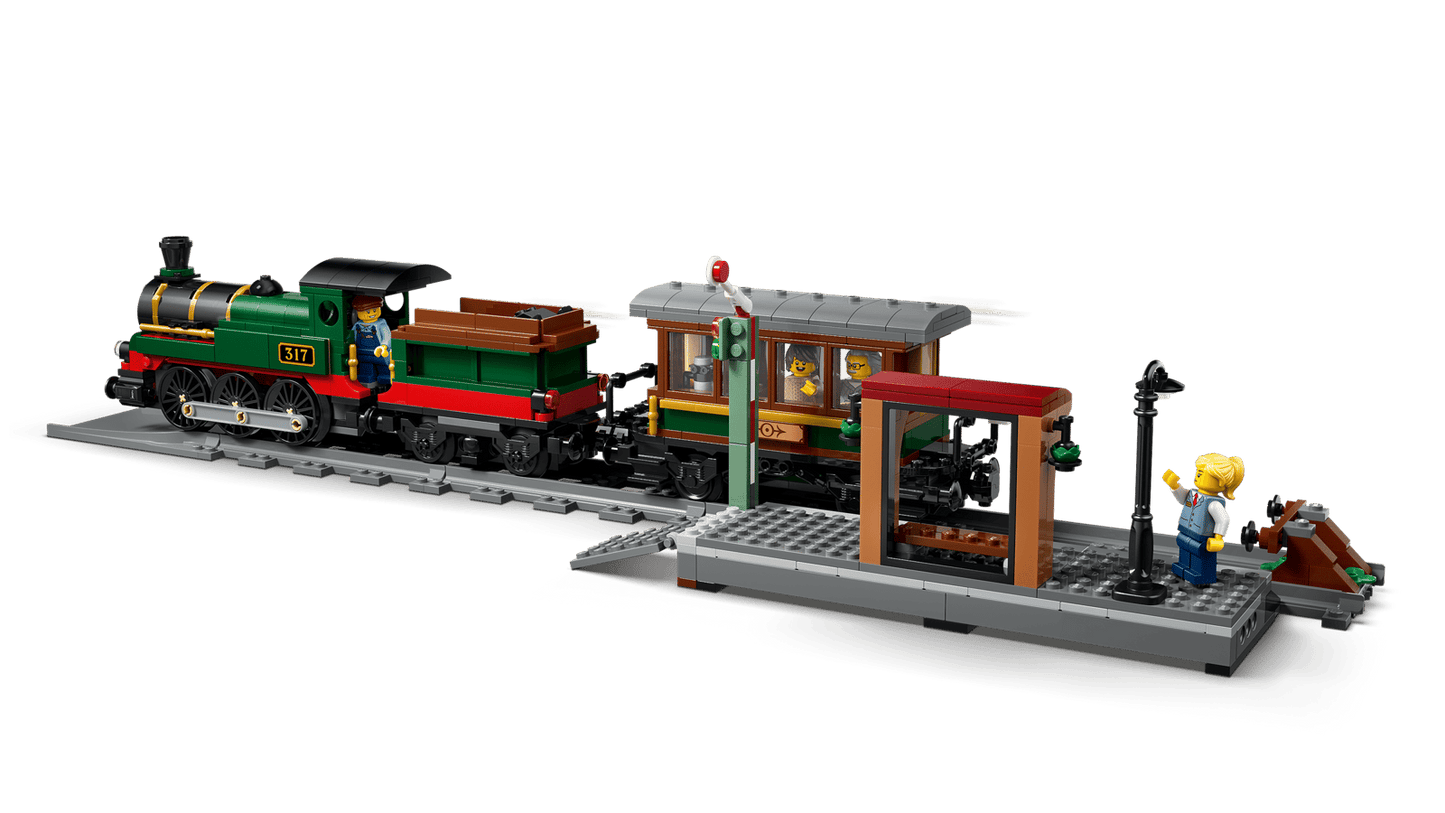 60511 Lego City Treno a vapore vintage