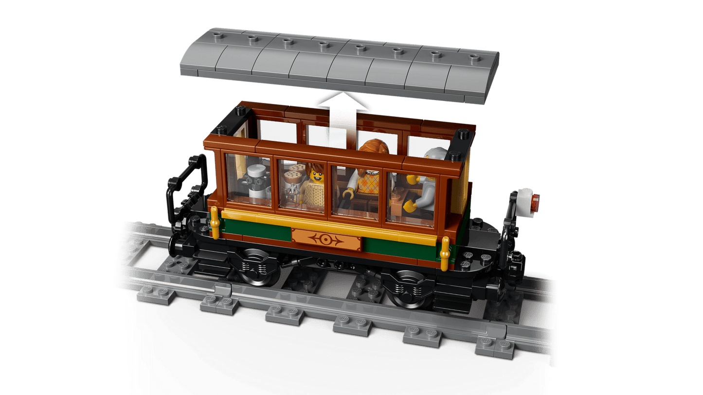 60511 Lego City Treno a vapore vintage