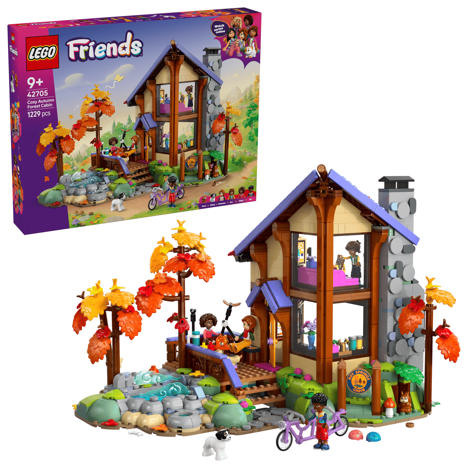 42705 Lego Friends Baita nella foresta autunnale