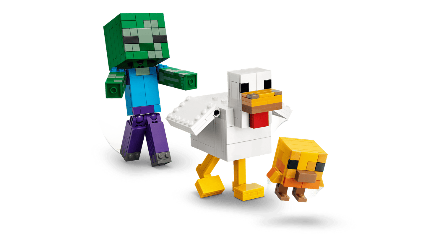 21582 Lego Minecraft Fantino di polli
