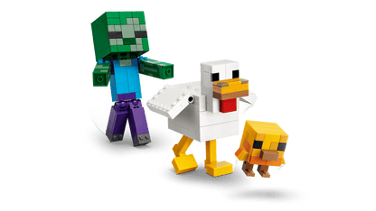 21582 Lego Minecraft Fantino di polli