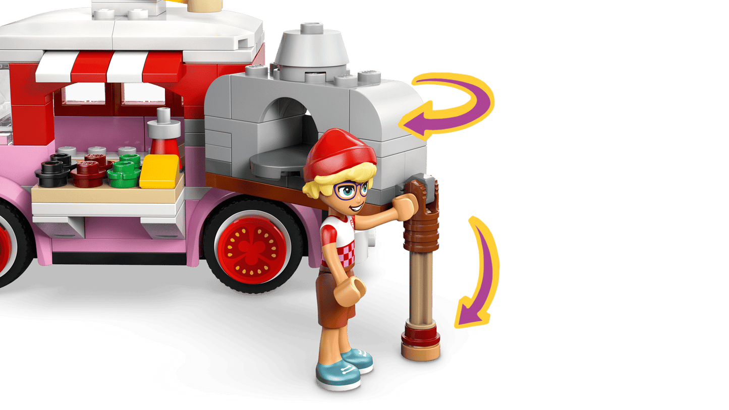 42694 Lego Friends Furgone delle pizze