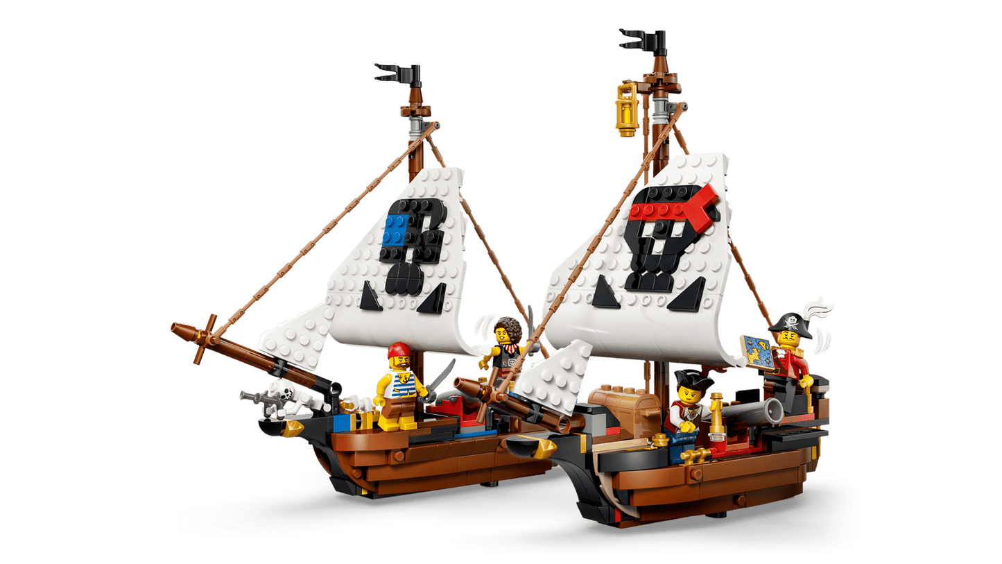 31387 Lego Creator Iconica nave da pirata