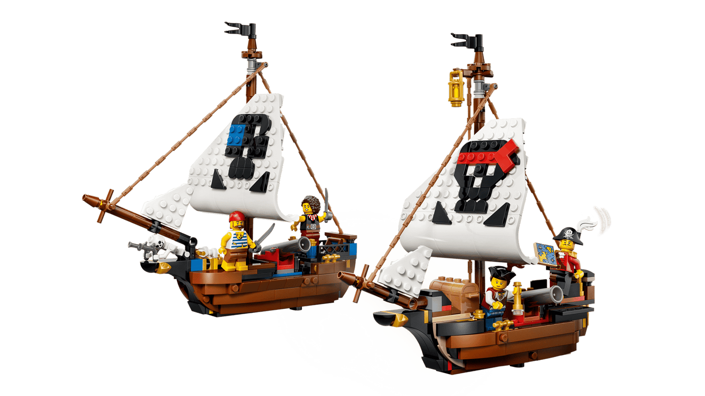 31387 Lego Creator Iconica nave da pirata