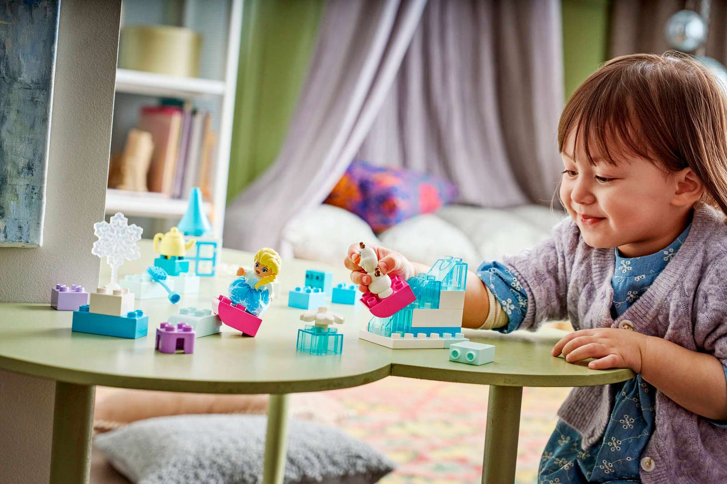 10462 Lego Duplo Scatola creativa di Frozen con Elsa e Olaf