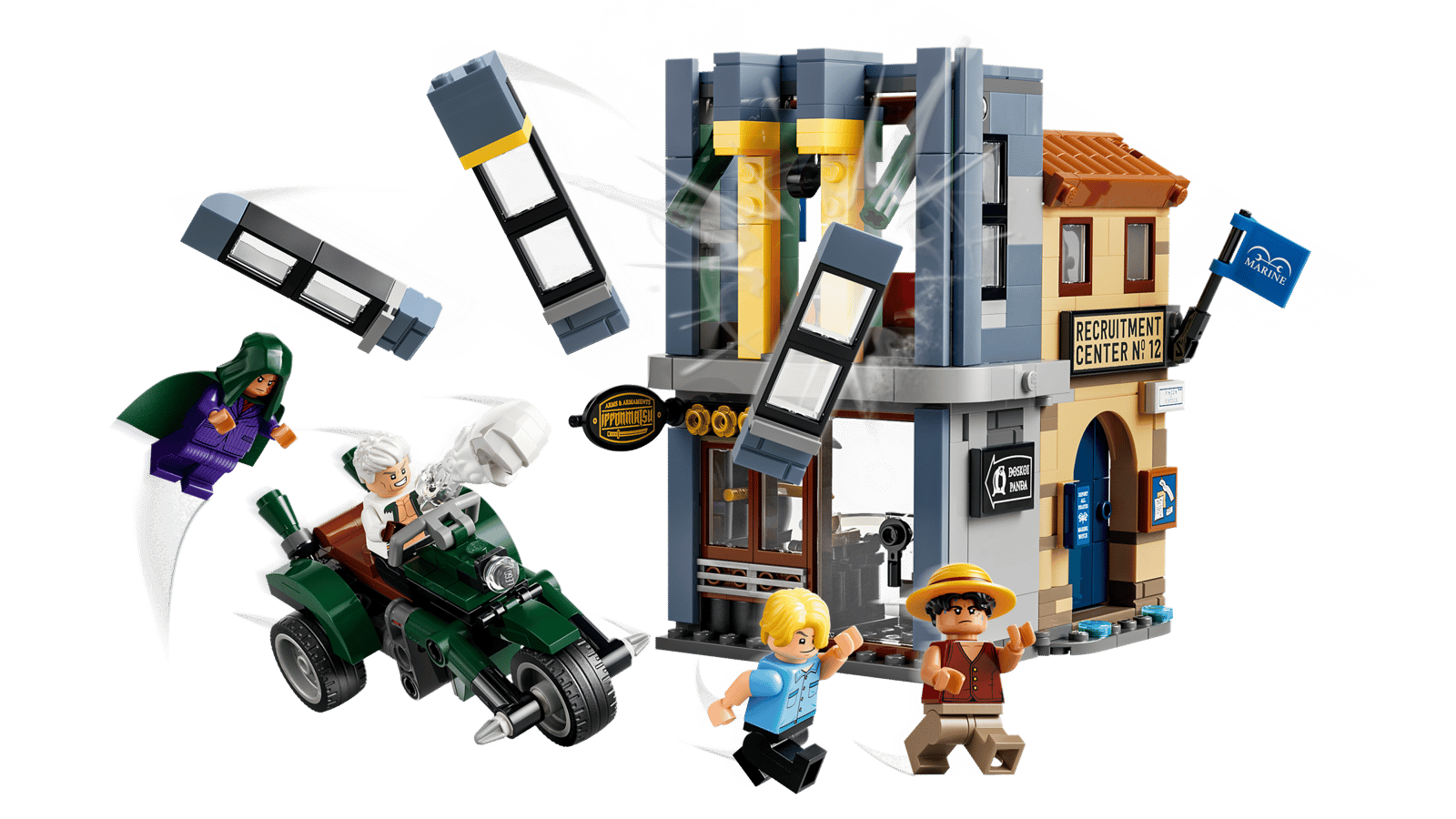 75642 Lego One Piece Resa dei conti con Capitano Smoker