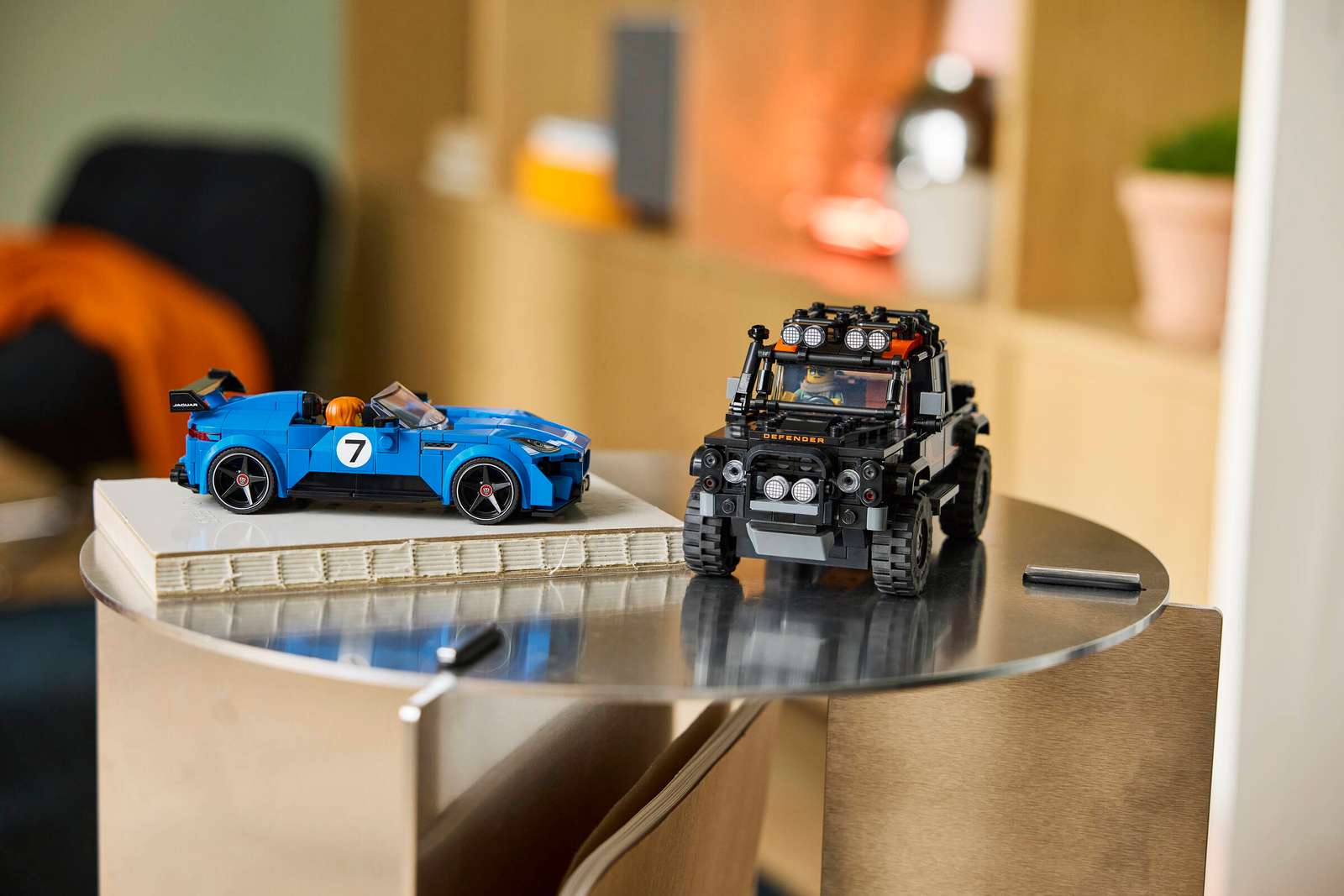 77264 Lego Speed Champions Jaguar Project 7 e Land Rover Defender