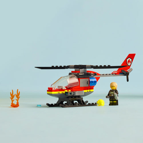 60411 LEGO City Fire Elicottero dei pompieri