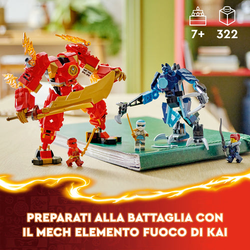 71808 LEGO Ninjago Mech elemento Fuoco di Kai