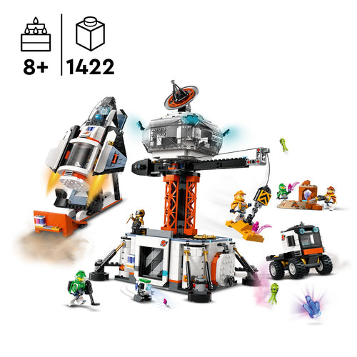 60434 LEGO City Space - Base spaziale e piattaforma di lancio