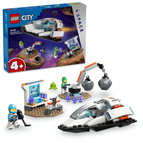 60429 LEGO City Space - Navetta spaziale e scoperta di asteroidi