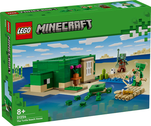 21254 LEGO Minecraft Beach House della tartaruga