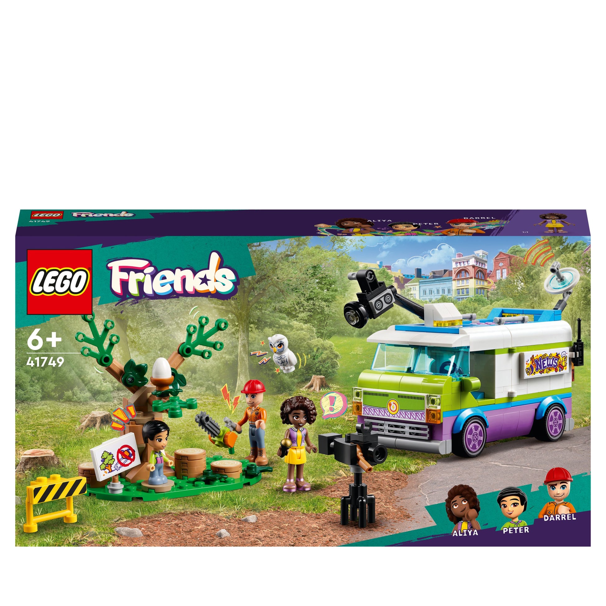 41749 LEGO Friends - Furgone della troupe televisiva