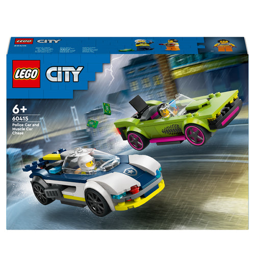 60415 LEGO City Police Inseguimento della macchina da corsa