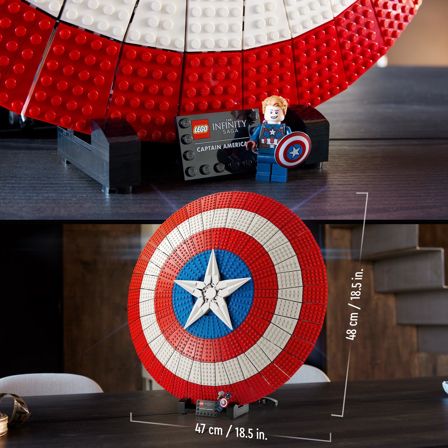 76262  LEGO Super Heroes Marvel  Lo scudo di Captain America