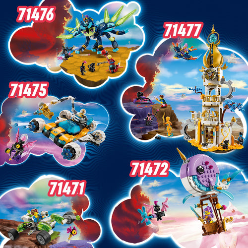71476 LEGO DREAMZzz Zoey e Zian, il gatto-gufo