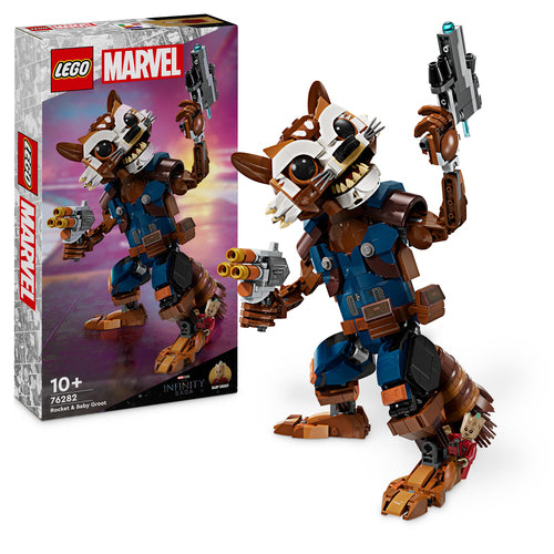 76282 LEGO Super Heroes Marvel - Rocket e Baby Groot