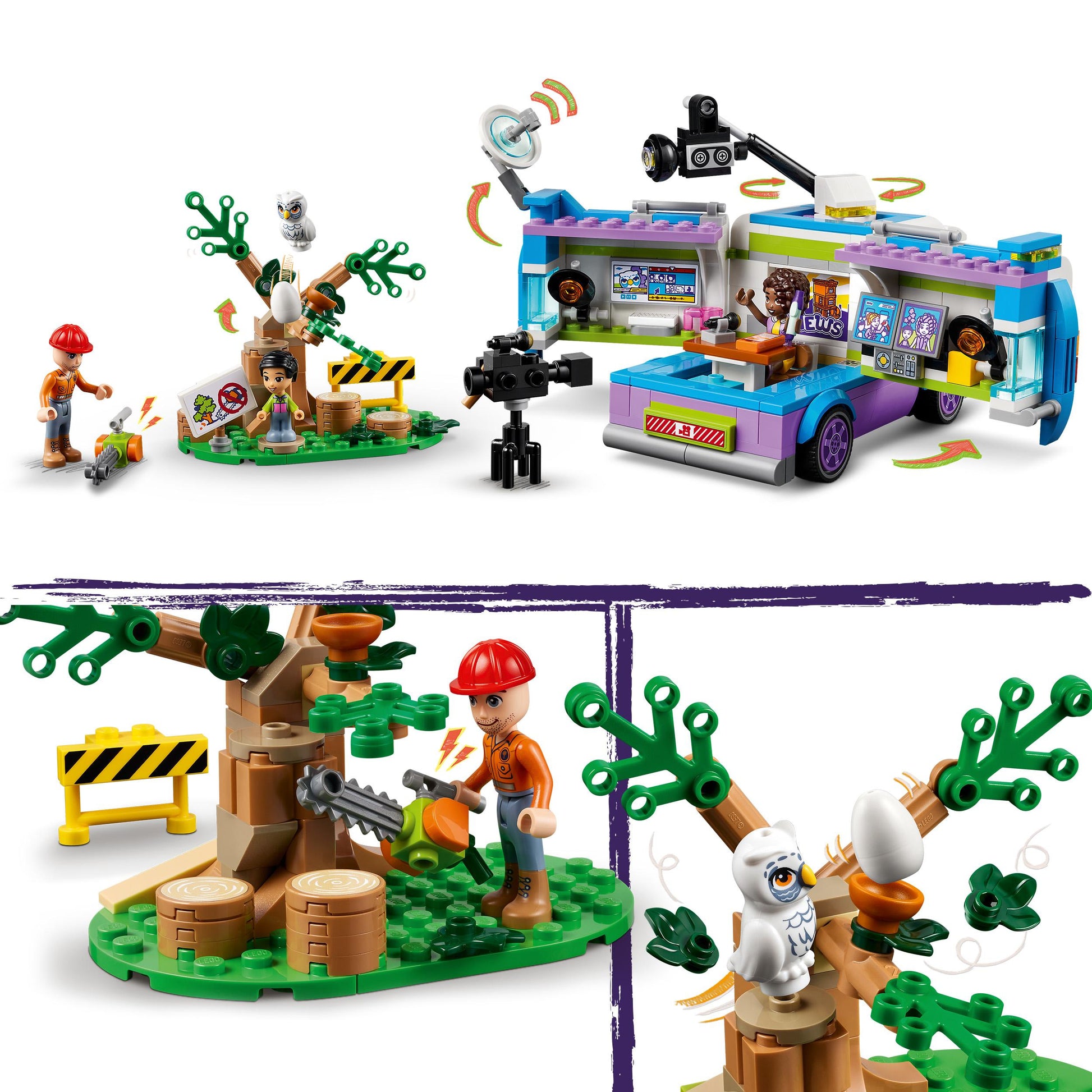 41749 LEGO Friends - Furgone della troupe televisiva