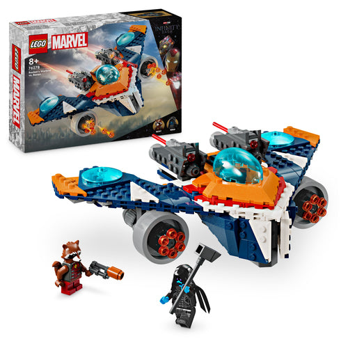 76278 LEGO Super Heroes Marvel Warbird di Rocket vs. Ronan -Marvel-4