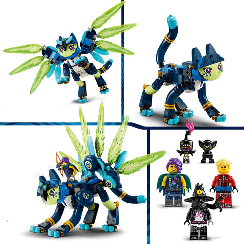 71476 LEGO DREAMZzz Zoey e Zian, il gatto-gufo