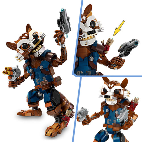 76282 LEGO Super Heroes Marvel - Rocket e Baby Groot