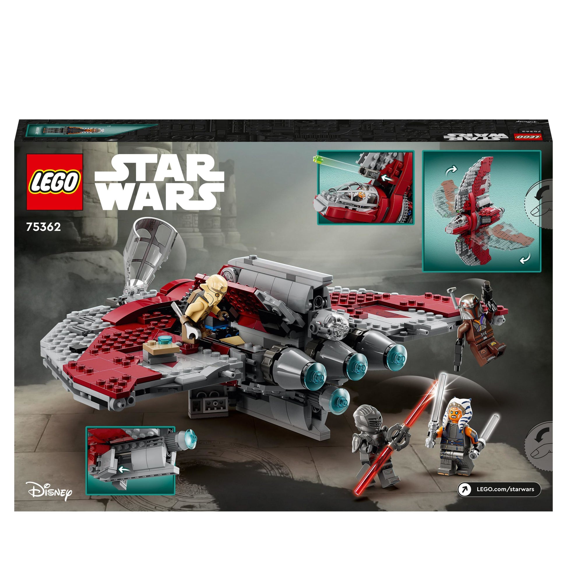 75362 LEGO Star Wars TM Ahsoka's T-6 Jedi Shuttle Rumoured