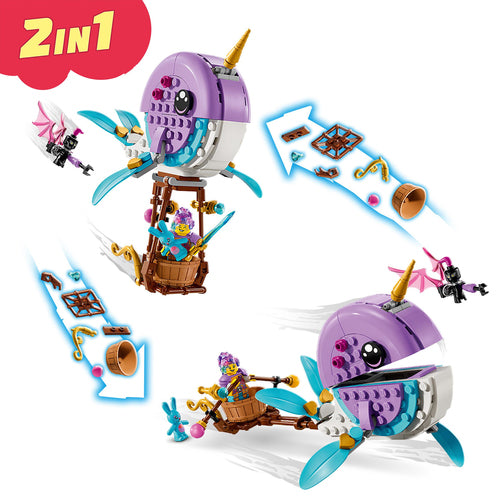 71472 LEGO DREAMZzz La Mongolfiera-narvalodi Izzie