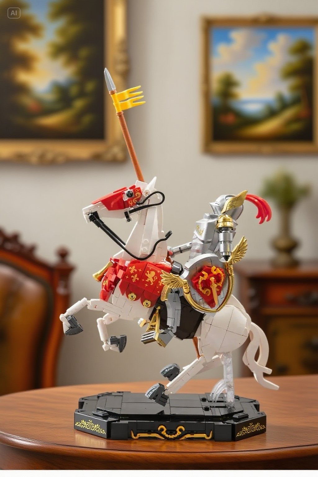 85030 Pantasy Warrior Il Cavaliere  Set di Mattoncini da Collezione