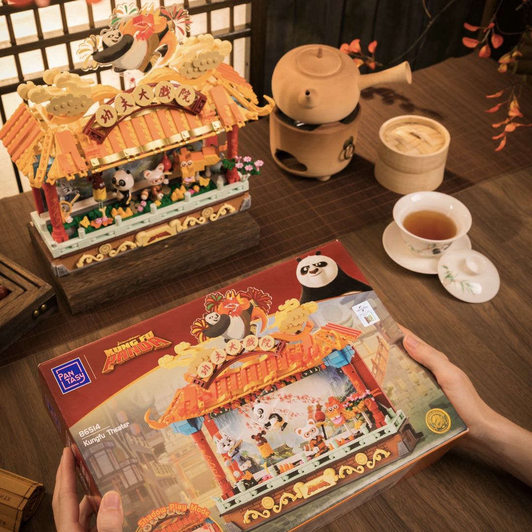 86514 Pantasy Kung Fu Panda Tempio Kung Fu Set Costruzioni da Collezione