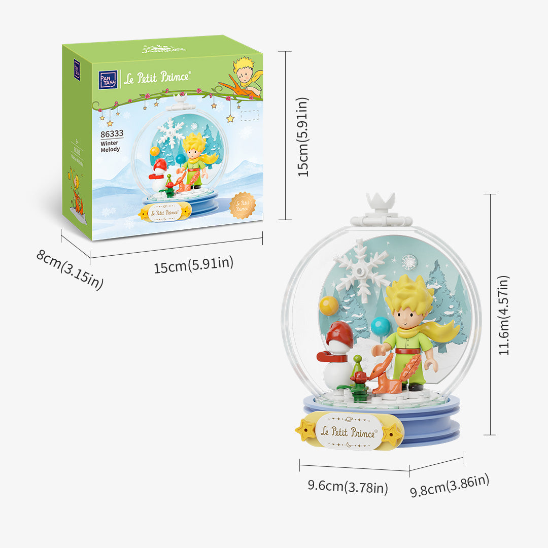 PANTASY set di mattoncini collezione il Piccolo Principe : Winter Melody