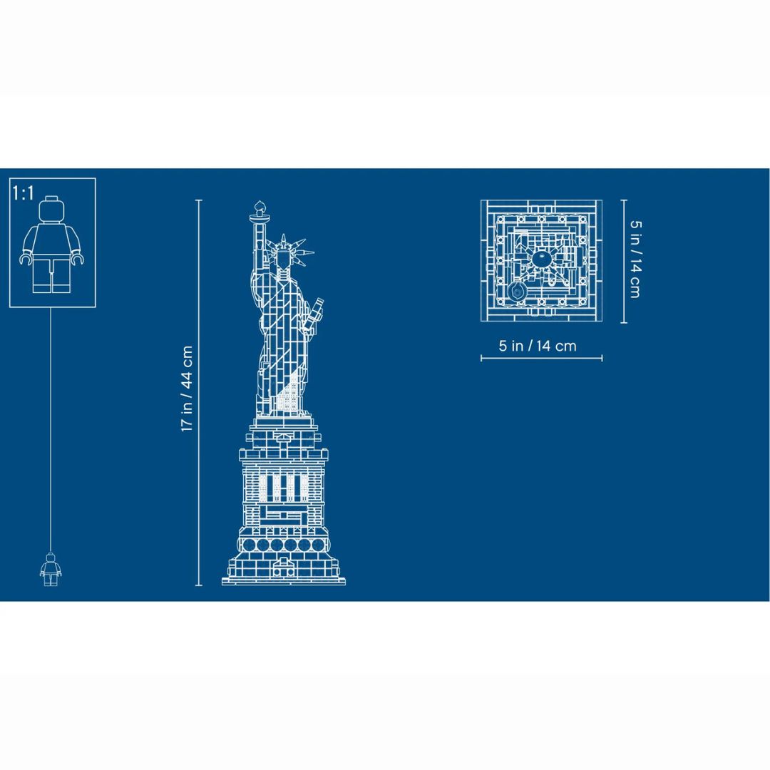 21042 LEGO® Architecture - Statua della Libertà
