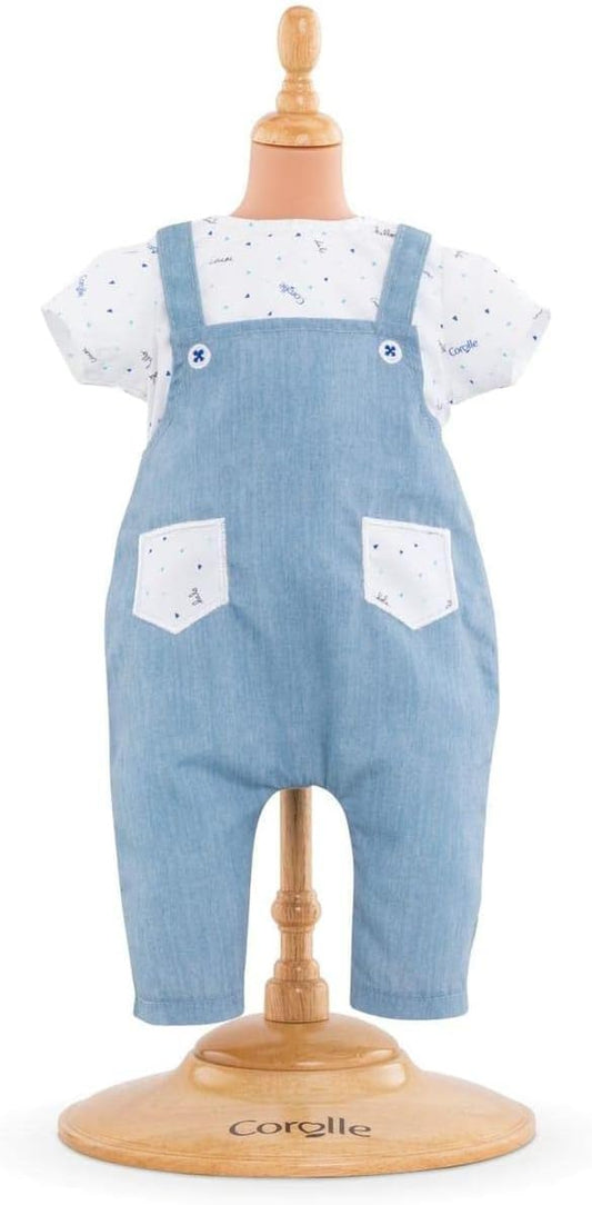 Corolle BB30 -T-SHIRT &  SALOPETTE  vestito bambola 30 cm