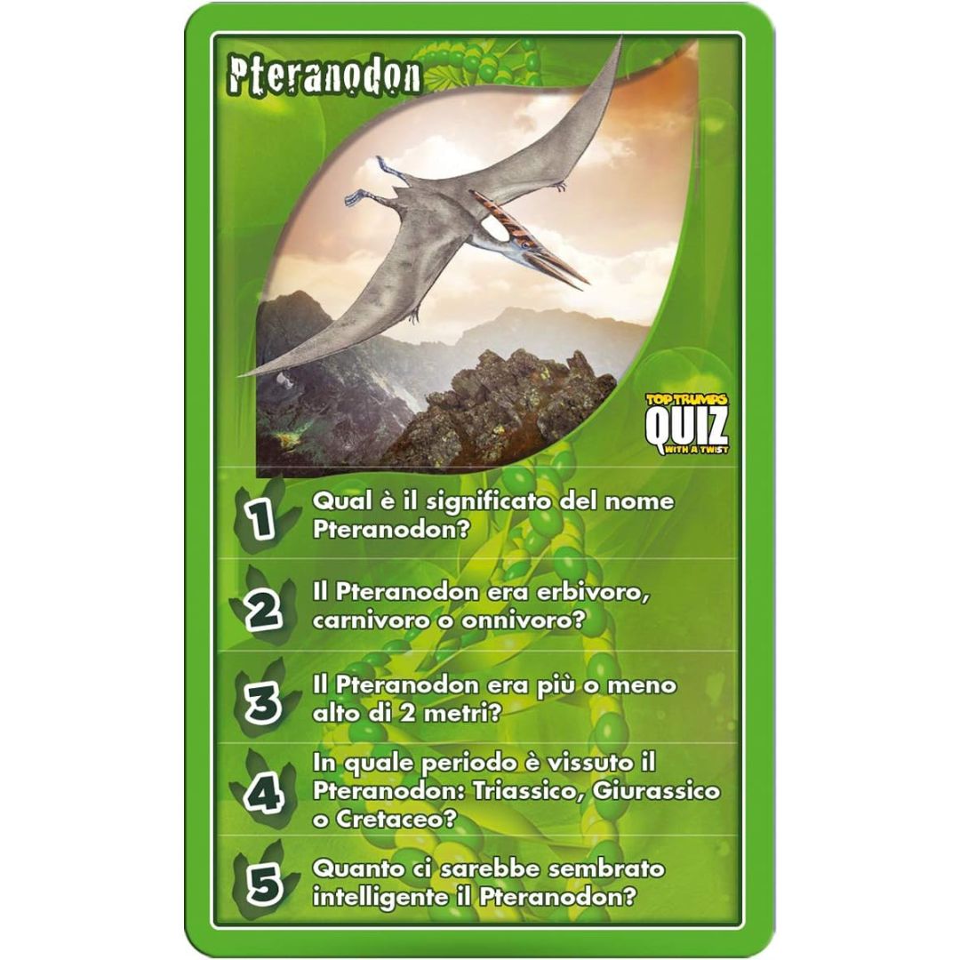 034128 Winning Moves - Top Trumps Quiz - Dinosauri