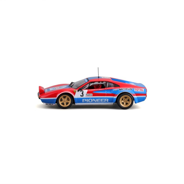 18-36304 - Bburago - 1:43 - Ferrari Racing - 308 GTB 1982 - #3 Rossa/Blu