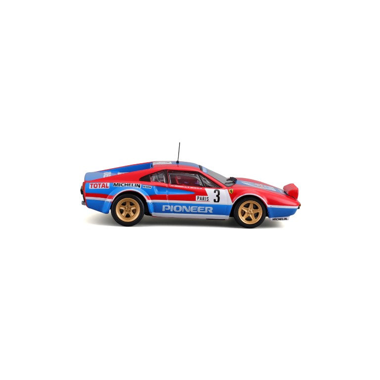 18-36304 - Bburago - 1:43 - Ferrari Racing - 308 GTB 1982 - #3 Rossa/Blu