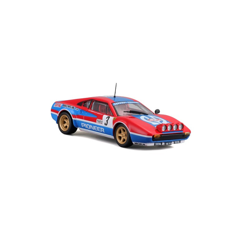 18-36304 - Bburago - 1:43 - Ferrari Racing - 308 GTB 1982 - #3 Rossa/Blu