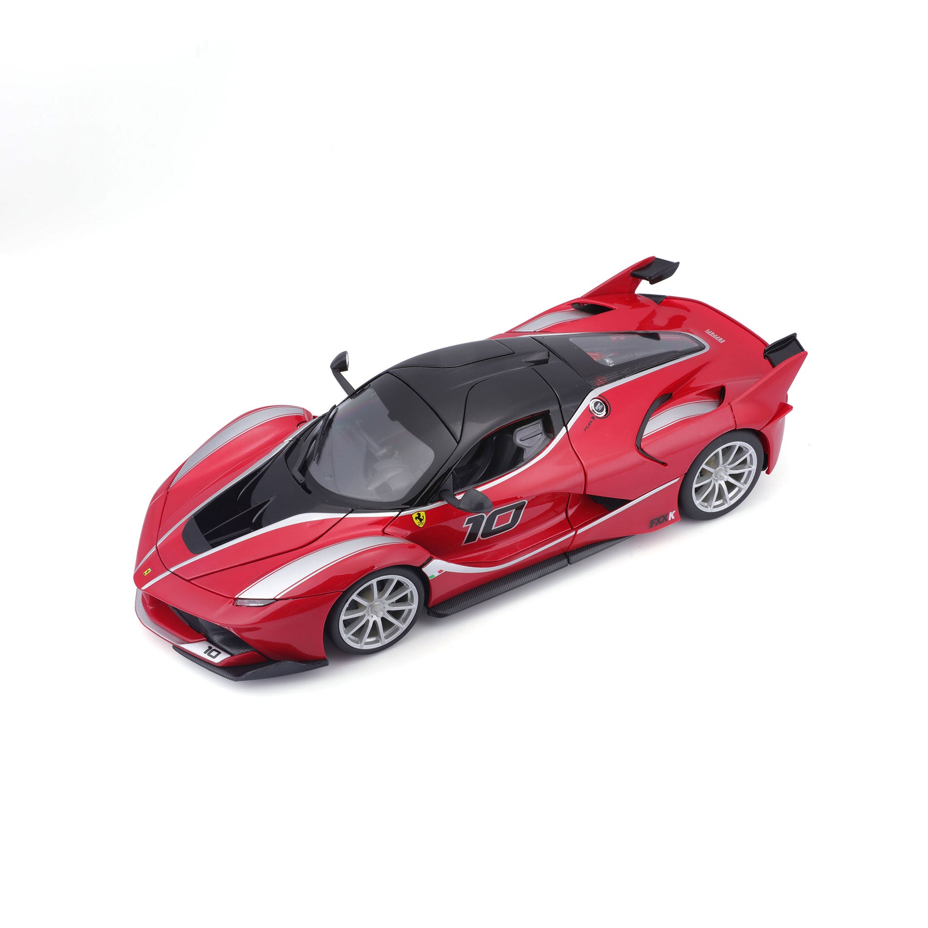 18-16010 Bburago Ferrari R&P - Ferrari FXX K #10, rossa - Scala 1:18