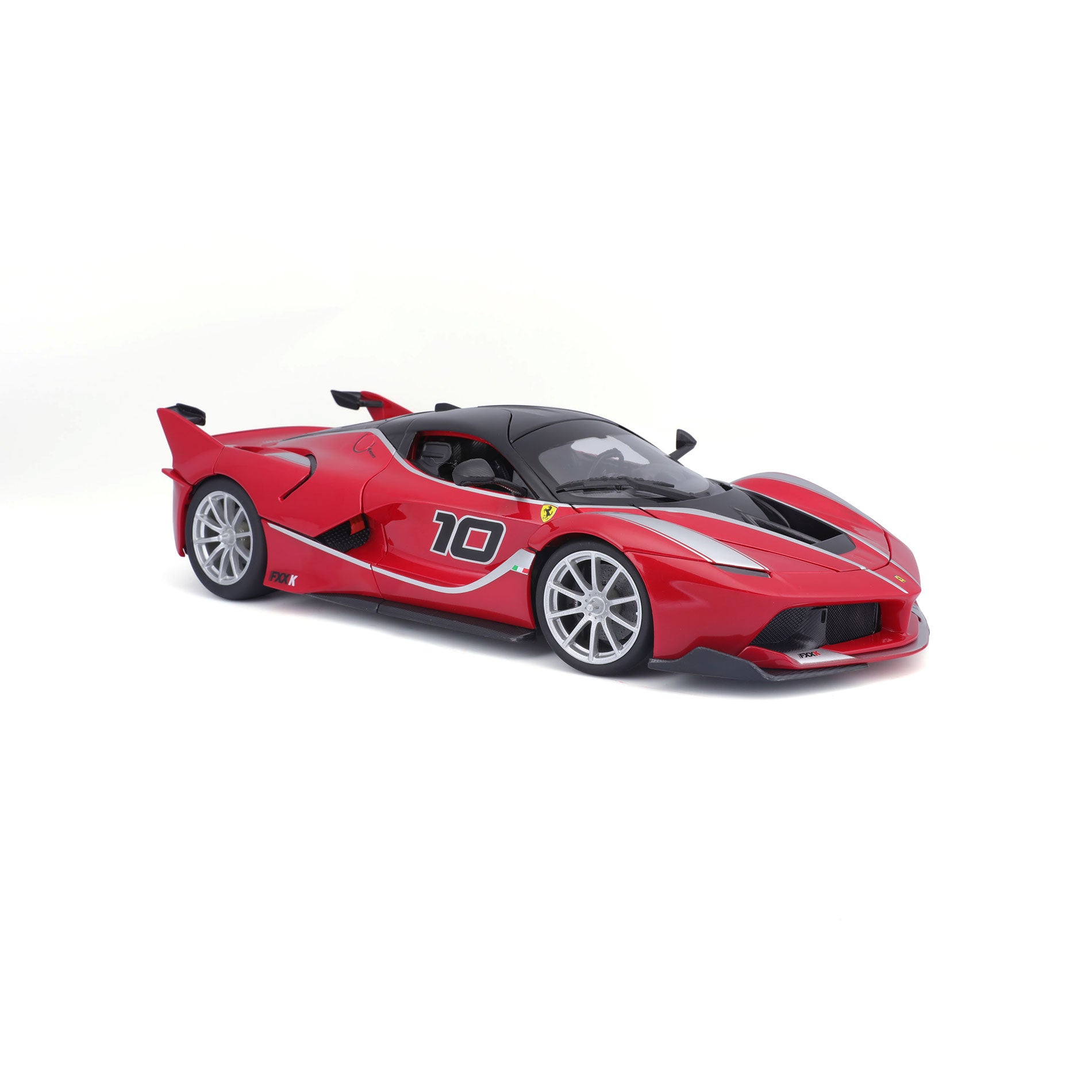 18-16010 Bburago Ferrari R&P - Ferrari FXX K #10, rossa - Scala 1:18