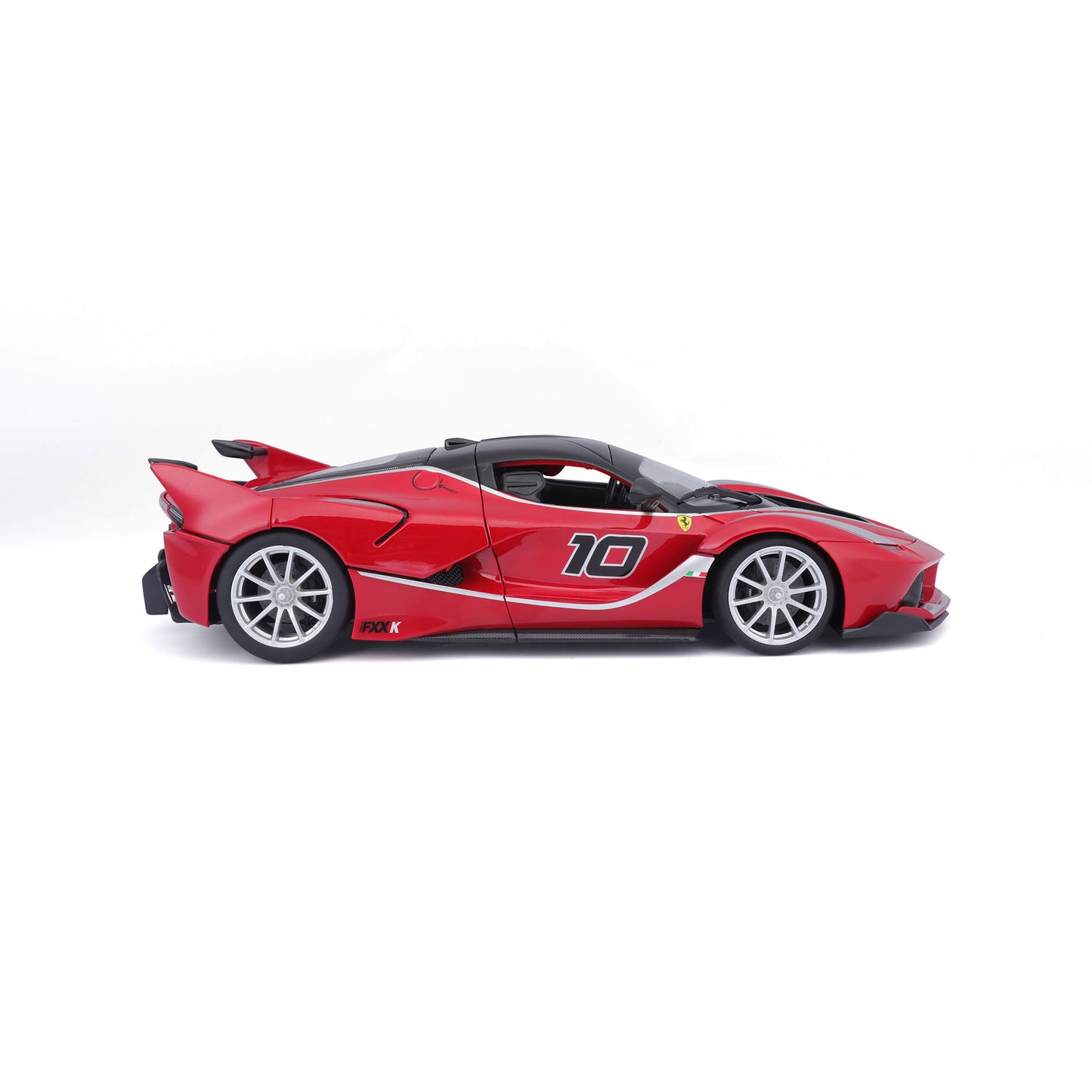 18-16010 Bburago Ferrari R&P - Ferrari FXX K #10, rossa - Scala 1:18