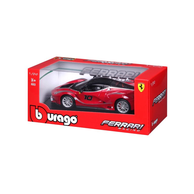 18-26301 Bburago Ferrari Racing - Ferrari FXX K, rossa - Scala 1:24