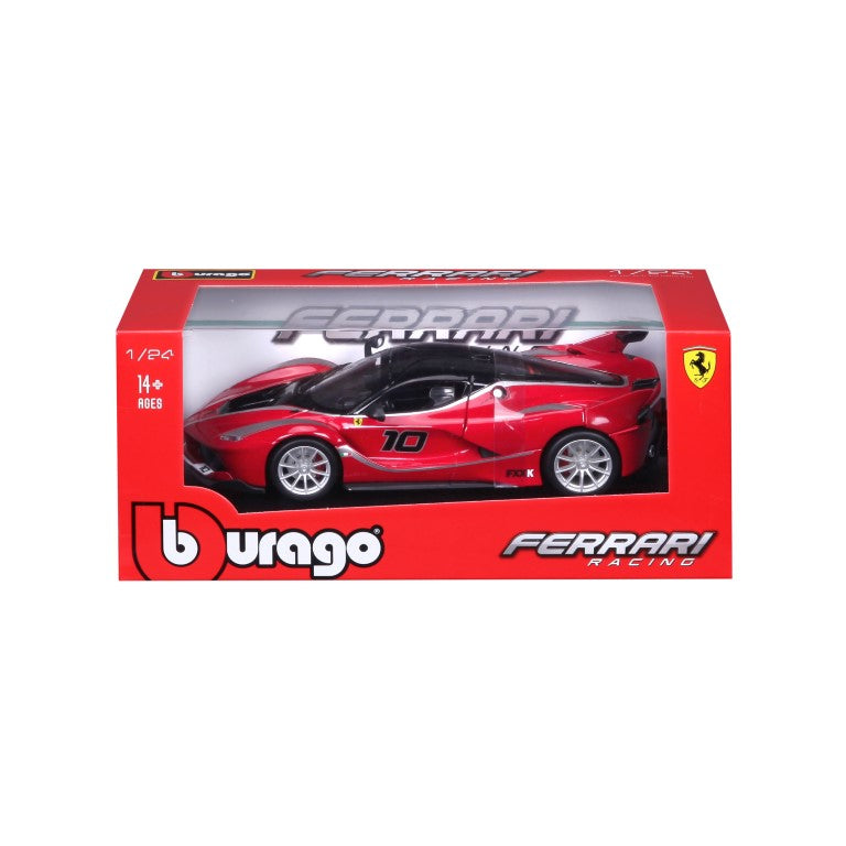 18-26301 Bburago Ferrari Racing - Ferrari FXX K, rossa - Scala 1:24
