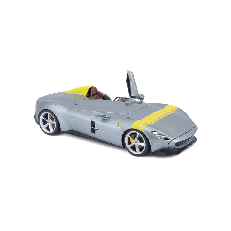 18-26027 Bburago Ferrari R&P - Ferrari Monza SP1, grigia - Scala 1:24